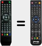 Telecomando sostituto di REMCON648