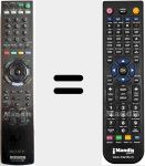 Telecomando sostituto di RM-ANP006 (148012711)