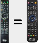 Telecomando sostituto di RM-ED 019 (148740013)