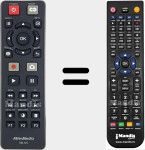 Telecomando sostituto di RM-NG