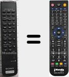 Telecomando sostituto di RM-S318 (147525011)
