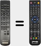 Telecomando sostituto di RM-U265 (147363311)