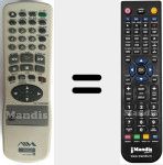 Telecomando sostituto di RM-Z452D (988503357)
