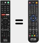 Telecomando sostituto di RMF-TX220E (149346621)