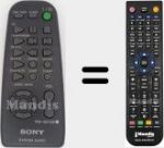 Telecomando sostituto di RMSD70S