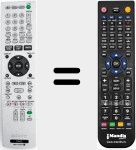 Telecomando sostituto di RMT-D230P (147955812)