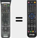 Telecomando sostituto di RMT-V259