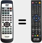 Telecomando sostituto di SE-R0036 (79078047)