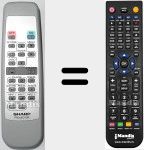 Telecomando sostituto di RRMCGA138WJSA
