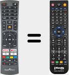 Telecomando sostituto di SMT32F1SLN83U