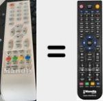 Telecomando sostituto di LD22WDVD105