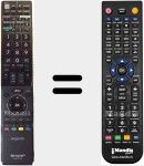 Telecomando sostituto di GA 903 WJSA (RRMCGA903WJSA)