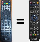 Telecomando sostituto di Mide32