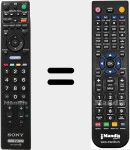 Telecomando sostituto di RM-ED 016 (148722811)