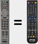 Telecomando sostituto di RMED016W (148722821)