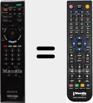 Telecomando sostituto di RM-ED 035 (148770011)