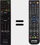 Telecomando sostituto di RMED053 (149199521)