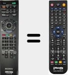 Telecomando sostituto di RM-ED034 (148791411)