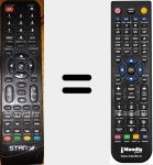 Telecomando sostituto di TDL15R4ST004