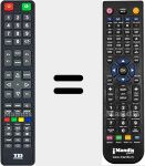 Telecomando sostituto di K24DLT7F