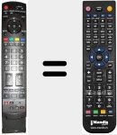 Telecomando sostituto di REMCON521
