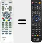 Telecomando sostituto di RCT 311 TAM 1 (21282900)