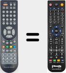 Telecomando sostituto di TQT1910BT002