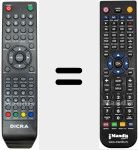 Telecomando sostituto di REMCON860