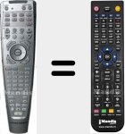 Telecomando sostituto di TVRC2