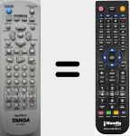 Telecomando sostituto di DPV-5600X