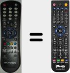 Telecomando sostituto di RC1055 (20351504)