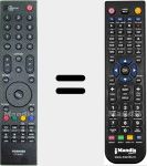 Telecomando sostituto di CT-90307 (75011184)