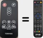 Telecomando sostituto di PA5075E-1SPA