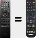 Telecomando sostituto di CT-8017 (75007842)