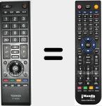 Telecomando sostituto di CT-90326 (75024755)