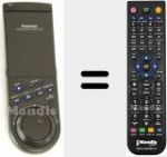 Telecomando sostituto di VEQ1392