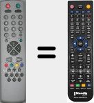 Telecomando sostituto di RC 2040 (30034719)