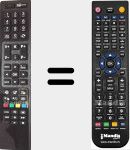 Telecomando sostituto di RC4845 (23057659)