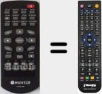 Telecomando sostituto di ICube550