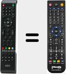 Telecomando sostituto di CTV2404