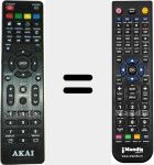 Telecomando sostituto di AKTV4024T