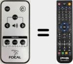 Telecomando sostituto di FOCAL003