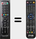 Telecomando sostituto di equinOxe001