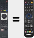 Telecomando sostituto di TS3-R5 NETFLIX (759551844400)