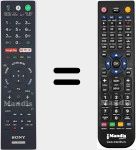 Telecomando sostituto di RMF-TX221ES (149347122)