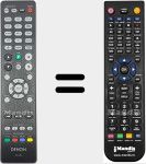 Telecomando sostituto di RC-1228 (30701026200AD)
