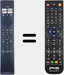 Telecomando sostituto di 398GR10BEPHN0057HR (996592101064)