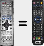 Telecomando sostituto di EUR7722KN0