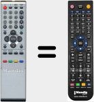 Telecomando sostituto di 076R0MZ020