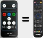 Telecomando sostituto di RC 601